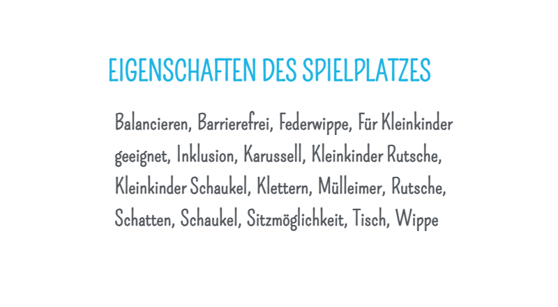 anklickbare Eigenschaften